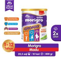 Gambar NEW PRODUCT MORIGRO GROMAX VANILLA / MADU 800GR - SUSU PENAMBAH BERAT BADAN ANAK dari Sukawati. undefined 1 Tokopedia