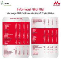 Gambar NEW PRODUCT BMT PLATINUM SUSU FORMULA MORICARE MORINAGA TIN 800 G / 800G dari Sukawati. undefined 3 Tokopedia