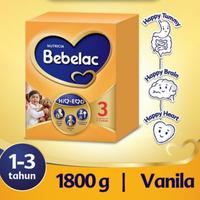 Gambar NEW PRODUCT BEBELAC 3 VANILLA / VANILA 1800 G dari Sukawati. undefined 1 Tokopedia