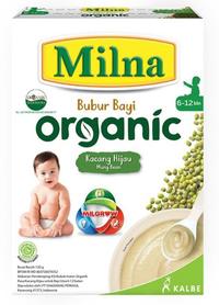 Gambar GASSS| Milna Bubur Organik 6 Bulan Beras Merah / KACANG HIJAU 120gr dari YUSUFSHOP9877 undefined 1 Tokopedia