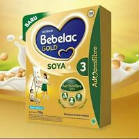 Gambar NEW PRODUCT BEBELAC GOLD SOYA 3 VANILLA 700GR dari Sukawati. undefined 1 Tokopedia
