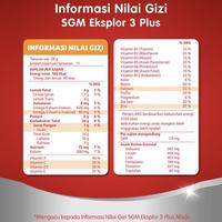 Gambar NEW PRODUCT SGM EKSPLOR 3 PLUS VANILA MADU 900 GRAM dari Sukawati. undefined 4 Tokopedia