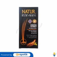 Gambar NATUR HAIR TONIC GINSENG EXTRACT 90 ML SPRAY dari Apotek Keenan Farma 1 by GoApotik undefined 1 Tokopedia