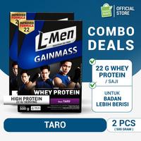 Gambar Twin Pack: L-Men Gain Mass Taro 500gr - Suplemen Olahraga dari Doremi_ undefined 1 Tokopedia
