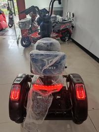 Gambar Uwinfly Romeo Plus Sepeda Listrik Roda 3 Dengan Power Motor 600W Battery Kering 48V 12Ah dari IEU TEH BU MARIAM38 undefined 5 Tokopedia