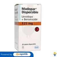 Gambar MADOPAR 125 MG BOTOL 30 TABLET dari Apotek Rafael Farma Bekasi By GoApotik undefined 1 Tokopedia