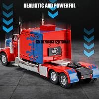 Gambar NEW 1:24 Peterbilt 389-Optimus Prime Prototype Alloy Trailer Head Car Model Diecasts Toy With Sound and Light - tractors-with b dari Rindy Sulu undefined 4 Tokopedia