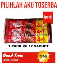 Gambar Good Time Cookies DOUBLE CHOCO 16 gram Singles Pack - (HARGA 1 KARTON) dari Sinar Foods Market undefined 2 Tokopedia