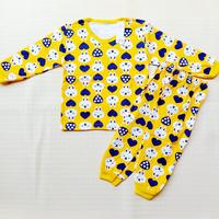 Gambar Pakaian Baju Tidur Piama Piyama Kaos Lengan Panjang dan Celana Panjang Anak Bayi Unisex Cowok Cewek Laki-laki Perempuan Pria Wanita Size 0 dan L Usia 3 - 24 Bulan (2 Tahun) Original Eceran Harga Grosir Murah dari RUSIAH PER88 undefined 2 Tokopedia