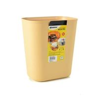 Gambar Tempat Sampah/Keranjang Wadah Sampah Plastik Tahan Api 8 Liter _Krem ORIGINAL dari FURNITURE MODERN SWEDIA undefined 5 Tokopedia