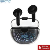 Gambar GROTIC Headset Bluetooth HD Audio Stereo Sound Cool Lighting TWS Earphone Wireless JS58 dari gaayatri undefined 2 Tokopedia