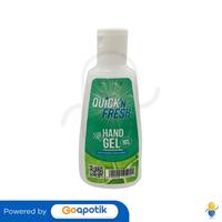 Gambar QUICK'N FRESH HAND GEL 100 ML BOTOL dari Apotek Adapotek Pedungan by GoApotik undefined 1 Tokopedia