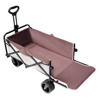 Gambar Outdoor Garden Util Fold Wagon Cart Collapsible Folding Utility Cart Heavy Duty Large Foldable Portable Picnic Beach Cart dari seff undefined 4 Tokopedia