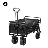 Gambar Outdoor Garden Util Fold Wagon Cart Collapsible Folding Utility Cart Heavy Duty Large Foldable Portable Picnic Beach Cart dari seff undefined 2 Tokopedia