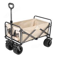 Gambar Heavy Duty Large Capacity Folding Wagon Shopping Beach Garden Pull Trolley Collapsible Folding Outdoor Portable Utility Cart dari seff undefined 5 Tokopedia