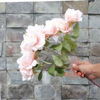Gambar [ 11 Cabang ] Artificial Bunga Mawar Besar X11 / Artificial Bunga Dekorasi - Pink dari FLOPY - Floristsupply undefined 4 Tokopedia