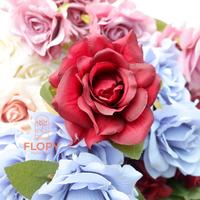 Gambar [ 11 Cabang ] Artificial Bunga Mawar Besar X11 / Artificial Bunga Dekorasi - Pink dari FLOPY - Floristsupply undefined 2 Tokopedia