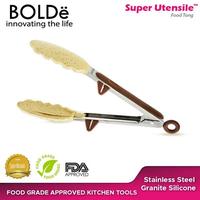 Gambar BOLDe Super UTENSILE Granite Series FOOD TONG 12 inch Penjepit dari ssseeeeemwm undefined 1 Tokopedia
