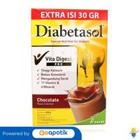 Gambar DIABETASOL SUSU RASA COKLAT 600 GRAM BOX dari Apotek Timoti undefined 1 Tokopedia