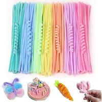 Gambar Kawat Bulu Bludru / Pipe Cleaner / Bulu Mercy 30cm (+ -100pcs) - Black dari Lemon Tree Stationery undefined 4 Tokopedia