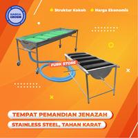 Gambar Tempat Pemandian Jenazah Stainless, Tempat Mandi Mayat Lengkap Dengan Selang & Bantalan dari Furk Store undefined 1 Tokopedia