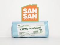 Gambar Kapas Pembalut Kasa Husada 25 gr/ 50 gr - 25 gr dari SansanMarket undefined 1 Tokopedia