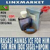 Gambar RASASI HAWAS ICE FOR HIM MEN EDP EAU DE PARFUM 100ML (BOX SEGEL+BPOM) dari LINXMARKET STORE undefined 1 Tokopedia