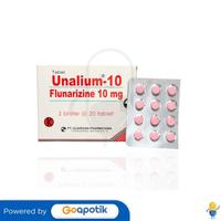 Gambar UNALIUM 10 MG BOX 40 TABLET dari Apotek HAR Farma by GoApotik undefined 1 Tokopedia