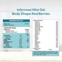 Gambar [TIDAK DIRAGUKAN] TERBUKTI KUALITASNYA!! WRP Body Shape Red Berries 180g - Tinggi Protein & Kalsium dari MAJUKAYAK12 undefined 1 Tokopedia