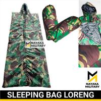 Gambar Sleeping Bag TNI Army Kantong Tidur Tentara Sliping Loreng Malvinas Gunung Hutan Outdoor Military Army Tactical Komcad dari Nayaka Military undefined 1 Tokopedia