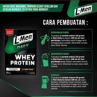 Gambar [TIDAK DIRAGUKAN] TERBUKTI KUALITASNYA!! L-Men whey daily protein Dark Chocolate 250gr dari MAJUKAYAK12 undefined 3 Tokopedia
