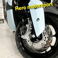 Gambar Bracket Breket Kaliper Radial 4P New Nmax/Nmax old/Nmax Neo-S/Nmax Turbo Pitch 100-MM Brembo MONOBLOCK 4 Piston M4 M50 M432 GP4RS GP4RX DISC 260-265 MM - 100MM/Silver, New Nmax dari Hero motorsport undefined 3 Tokopedia