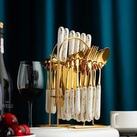 Gambar Sendok Garpu Marble Set - Arya Cutlery set - Sendok makan Garpu Set dari gilangsun undefined 2 Tokopedia