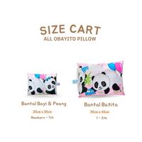 Gambar Ready Obayito Bantal Anak Batita | Seamless Pillow - Panda - Blue dari MIS-BAH STORE undefined 2 Tokopedia