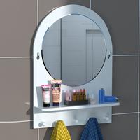 Gambar Rak Cermin Kamar mandi bulat 968 - Putih dari fariscuy undefined 1 Tokopedia