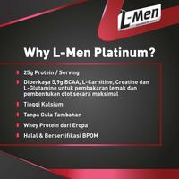 Gambar L-Men Platinum Bubble Gum 800g (25g protein) - Suplemen Tinggi Whey Protein Rendah Lemak dari yhan phonestore undefined 3 Tokopedia