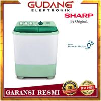 Gambar MESIN CUCI 2 TABUNG SHARP ES-T1070 HIJAB MODE 10KG SHARP EST 1070 SJ dari GUDANG ELEKTRONIK CRB undefined 1 Tokopedia