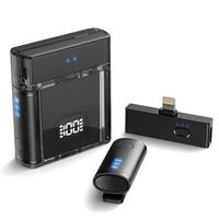 Gambar SMARTCOM M5/A21 Wireless Microphone Mic Clip on Dual Mikrofon Lavalier Lighting dan Type C Charging Case dari LAVIC SHOP undefined 4 Tokopedia
