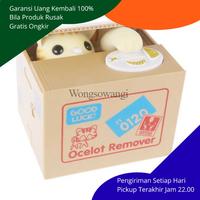 Gambar ITAZURA Celengan Kucing Pemakan Koin Mainan Anak Saving Coin Bank Toys dari WONGSOWANGI undefined 1 Tokopedia