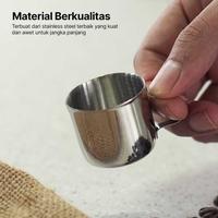 Gambar Gelas Stainless Stenlis Steel Tahan Panas Dingin Murah Latte 3 5 Oz - 5 Oz dari WONGSOWANGI undefined 3 Tokopedia