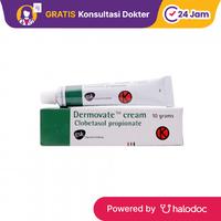 Gambar Dermovate 0.05% Cream 5 g - Obat Dermatitis & Eksim - Halodoc dari Apotek Halomedika Cicendo undefined 1 Tokopedia