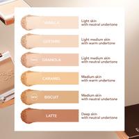 Gambar ESQA Flawless Powder Foundation - Vanilla Custard Caramel Latte - Vanilla dari Charmelon undefined 3 Tokopedia
