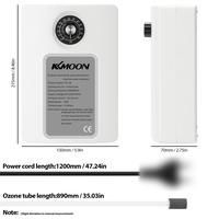 Gambar (PROMO) KKMOON TQ-26 Portable Active Ozone Generator Purifier 2000mg/h Air Fresh Preparation Ozone Efficient Generators Ionizer dari Ad27shop undefined 1 Tokopedia