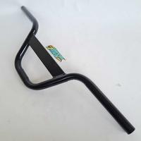 Gambar HANDLEBAR STANG STIR SEPEDA BMX 12 16 18 20 INCH KOTAK BESI HITAM - 20 Inch dari anwarwauliyadin undefined 3 Tokopedia