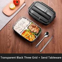 Gambar Kotak Makan Lunch Box Stainless Steel Bento 1000ml With Sendok Sumpit dari anisastorytoko undefined 2 Tokopedia