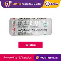 Gambar CANDESARTAN OGB DEXA 8 MG BOX 30 TABLET dari Apotek Halomedika Cicendo undefined 1 Tokopedia