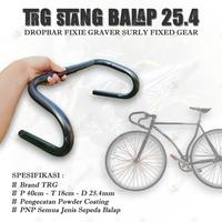 Gambar STANG SEPEDA BALAP UKURAN STANDAR 25.4 DROPBAR FIXIE HANDLEBAR GRAVEL FIXED GEAR SURLY FEDERAL MTB dari anwarwauliyadin undefined 4 Tokopedia