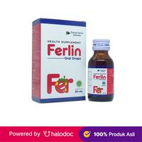Gambar Ferlin Drops 30 ml - Vitamin & Suplemen Bayi & Anak - Halodoc dari Apotek Halomedika Tirta Raya Sidoarjo undefined 1 Tokopedia