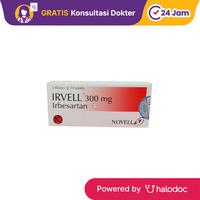 Gambar Irvell 300 mg 10 Tablet - Hipertensi - Halodoc dari Apotek Kosambi Jakarta Barat undefined 1 Tokopedia