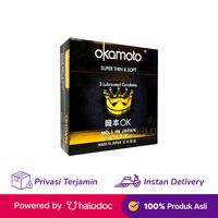 Gambar Kondom Okamoto Crown Isi 3 - Alat Kontrasepsi - Halodoc dari Apotek Halomedika Kp Rambutan undefined 1 Tokopedia